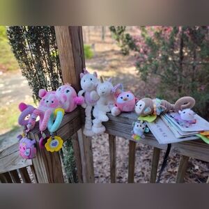 Cute Baby Girl 10 Piece Soft Learning Toy Set